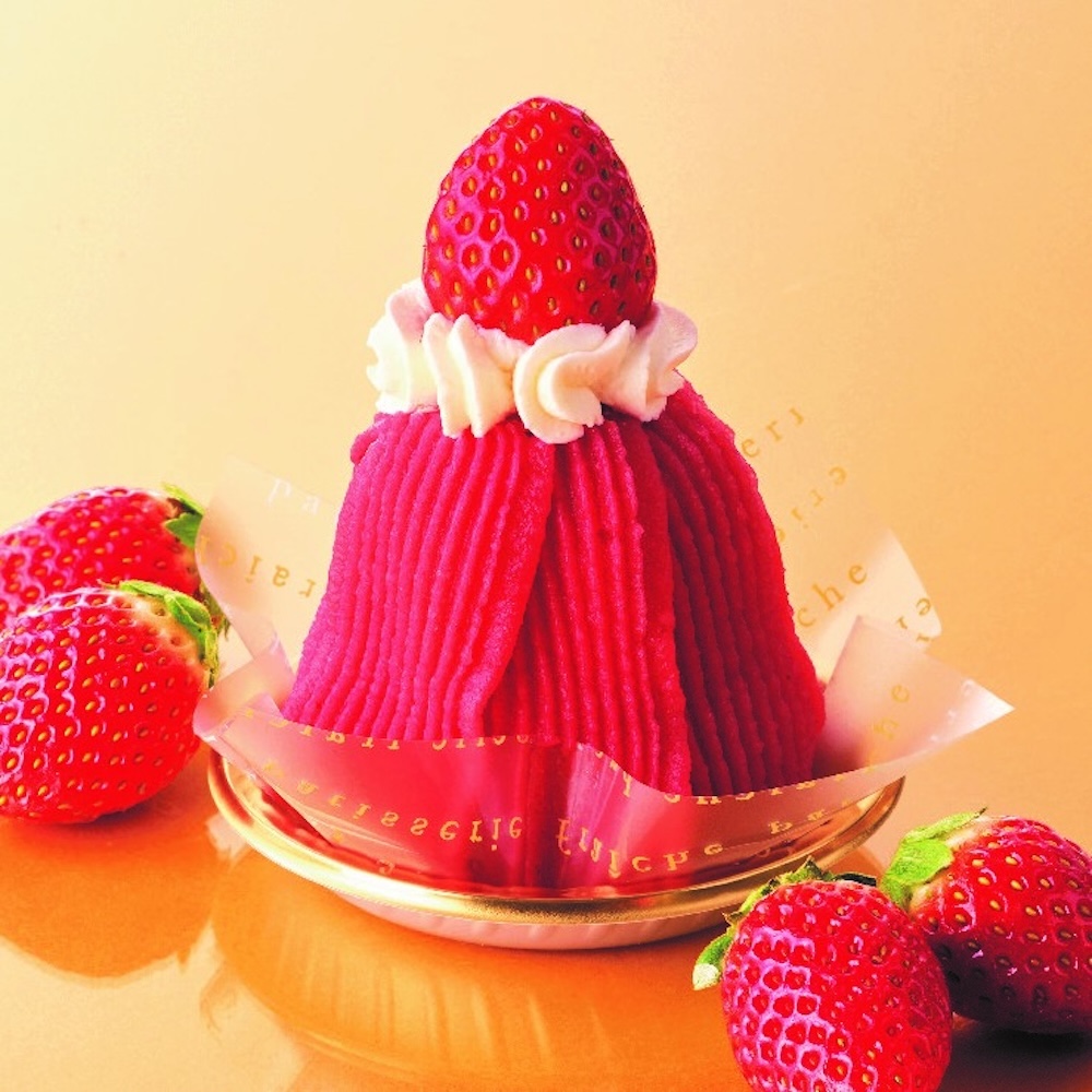 「濃い苺のモンブラン」税込み432円