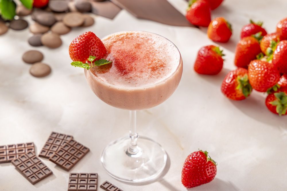 オプションメニューの「ラ・ティラ・フレーズ（La Tira Fraise）」税込み950円（サービス料含む）