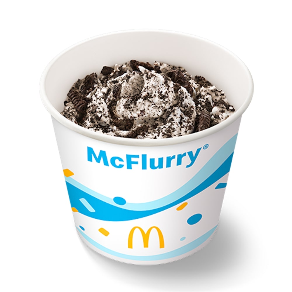 「マックフルーリー超オレオクッキー」イメージ