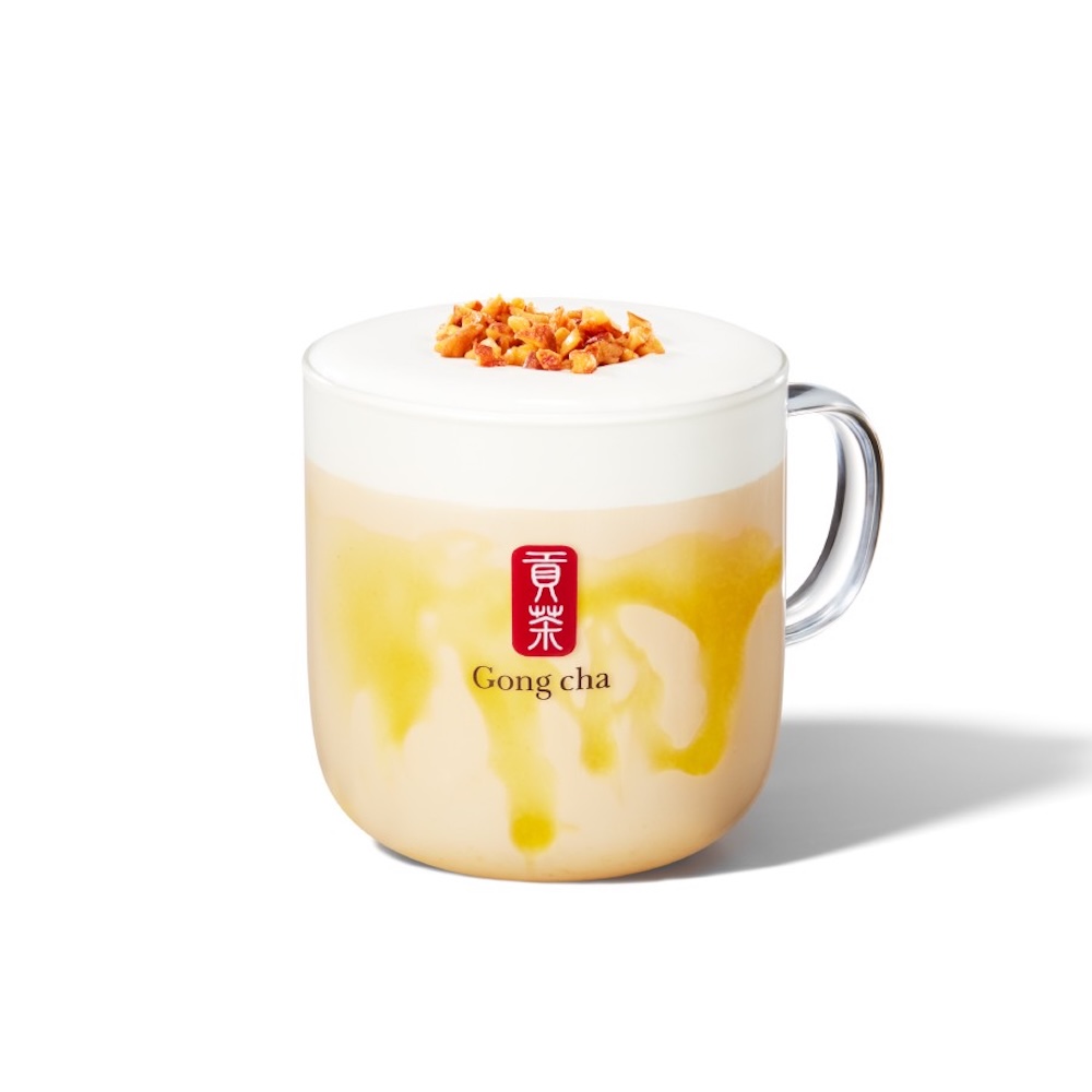 「香り立つ ハニーナッツウーロン ミルクティー（ホット）」税込み640円