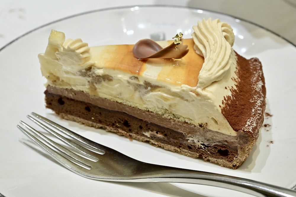 「チョコレートとキャラメルバナナのタルト」イメージ