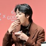 「Mister Donut×GODIVA」新商品発表会の様子