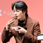 「Mister Donut×GODIVA」新商品発表会の様子