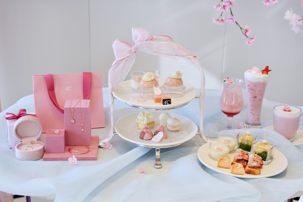 完全予約制「SAKURAアフタヌーンティー」フリードリンク付き・税込み6,500円