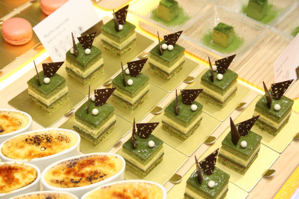 「抹茶のオペラケーキ」イメージ