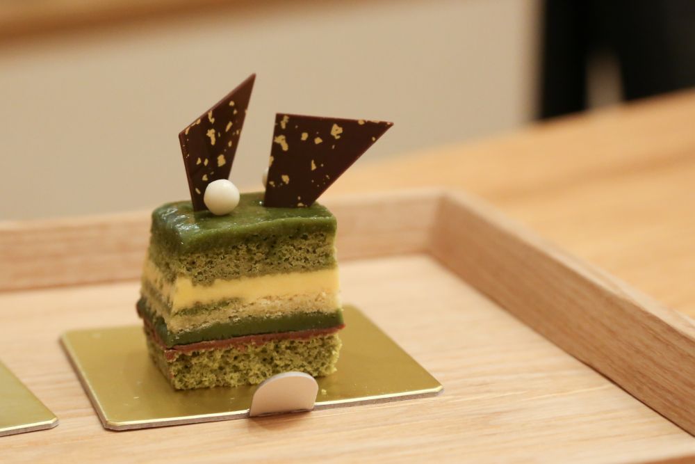 「抹茶のオペラケーキ」イメージ