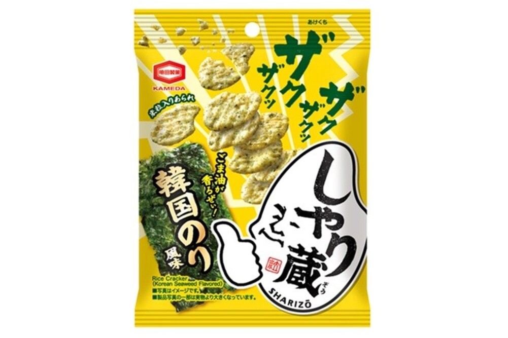 おつまみにぴったり!ザクザクッ食感 『しゃり蔵 ザクザクッ韓国のり風味』新発売!