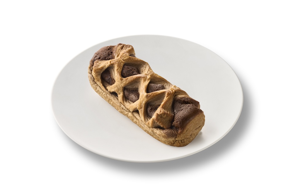 数量限定「ショコラデニッシュラズベリー」税込み198円（沖縄県では価格・仕様が異なる）