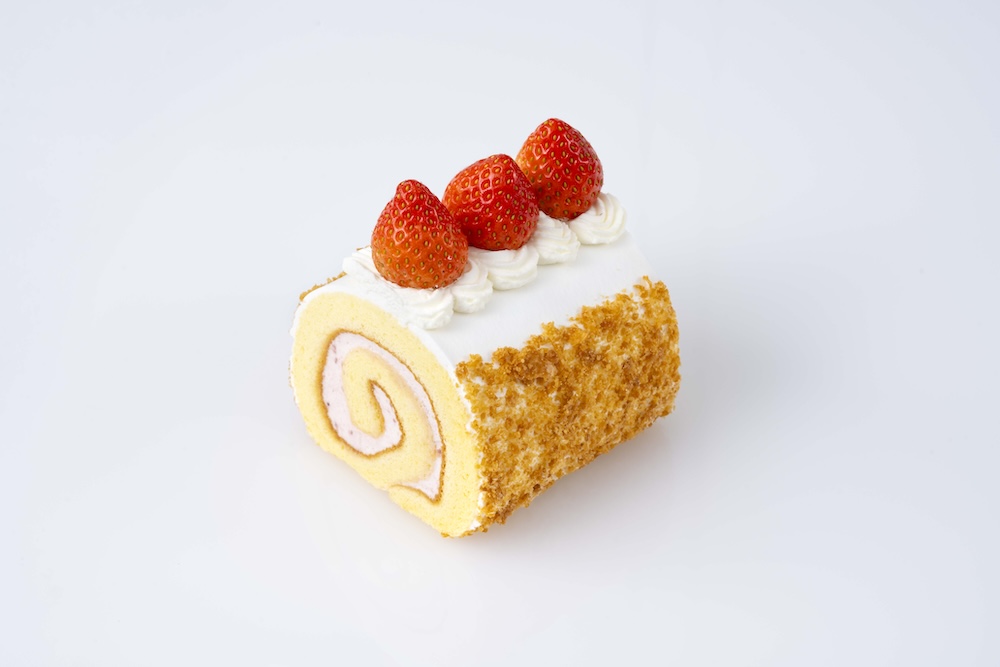 「苺のロールケーキ」税込み1,485円