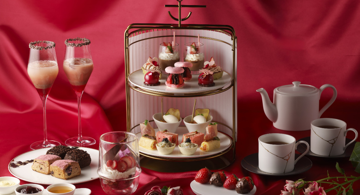 恋する季節を彩る、「恋するバレンタインアフタヌーンティー with リンツチョコレート」