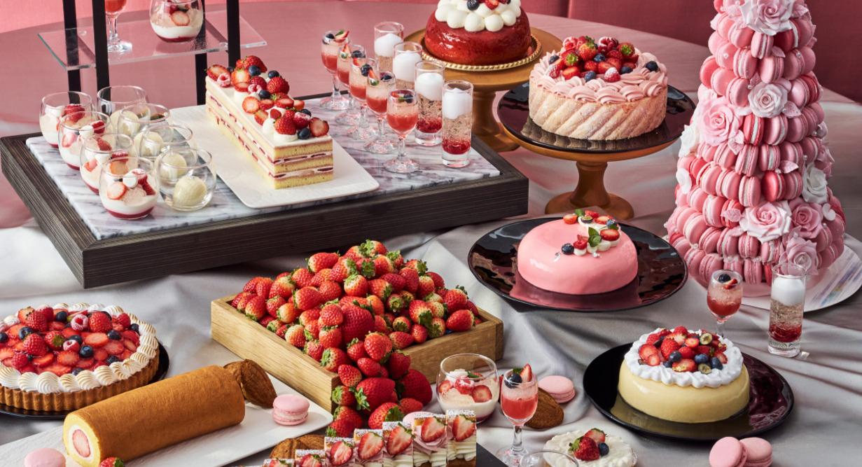 毎年好評の『いちごのスイーツビュッフェ』2/1(日)~3/31(火)開催