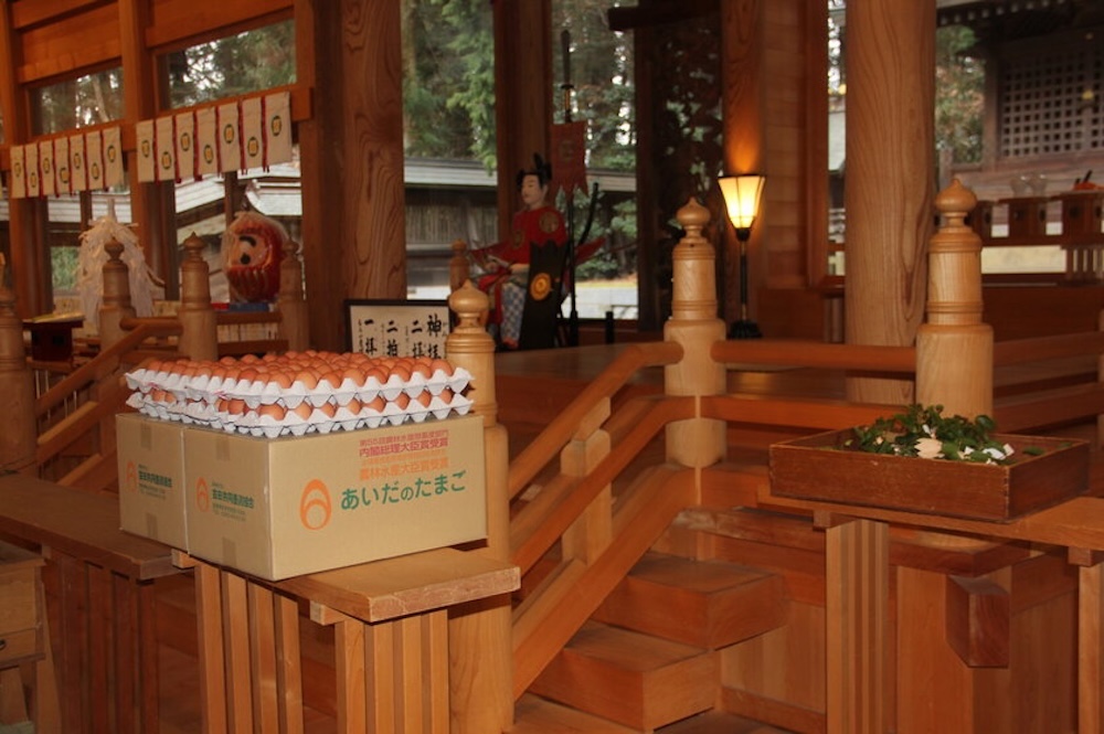 「大寒たまご限定あづみ野バウム」イメージ