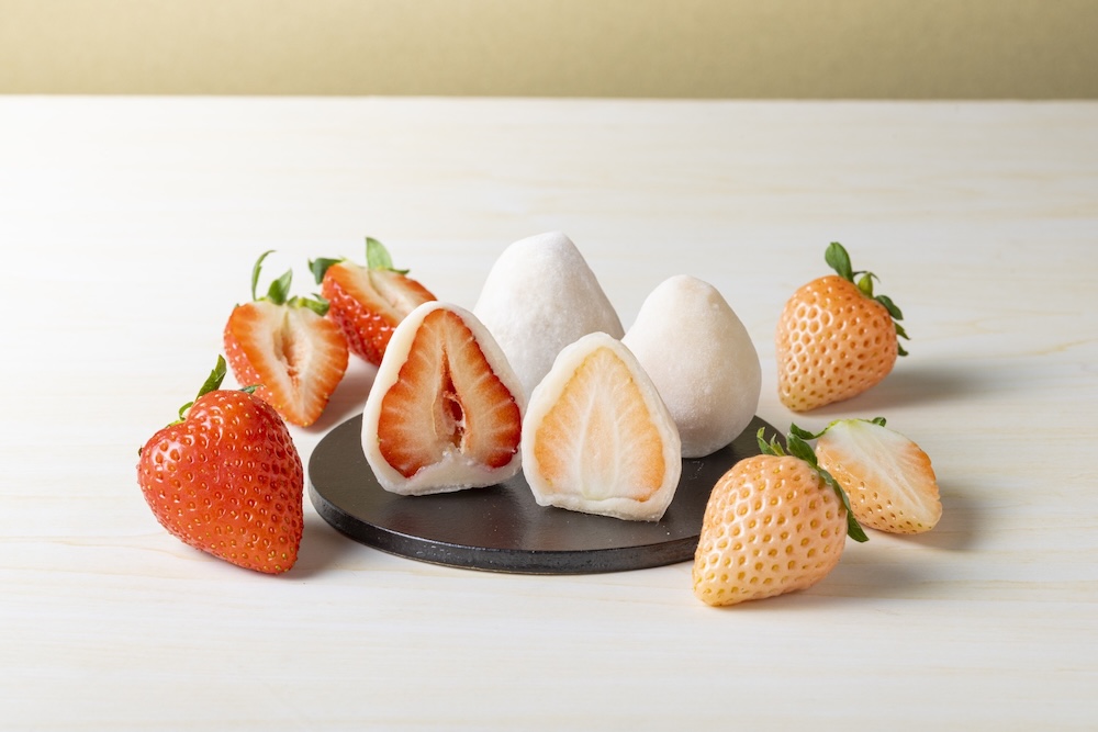 「紅白いちご大福セット」税込み4,400円（別途送料）