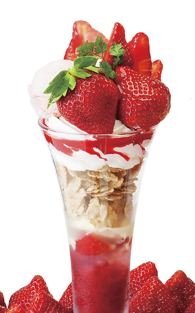 「福岡県産あまおうのパフェ」イメージ