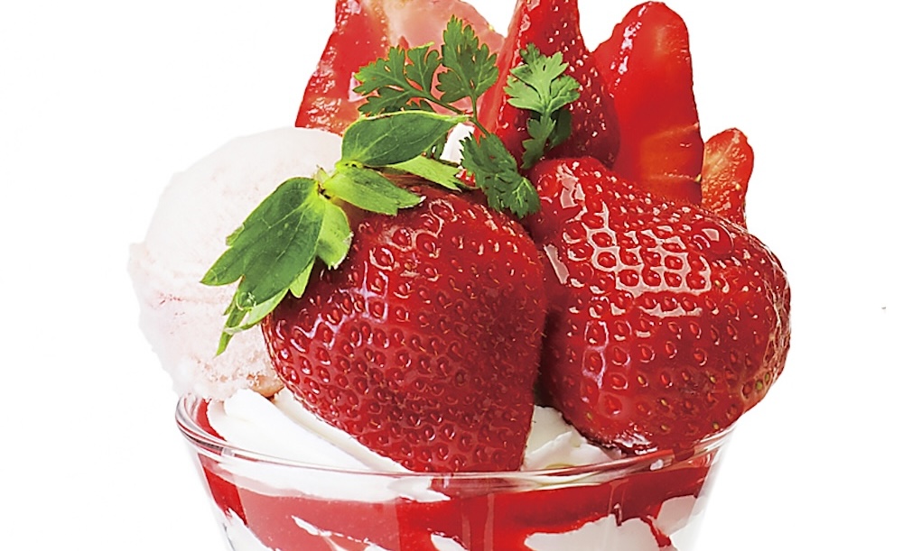 「福岡県産あまおうのパフェ」イメージ