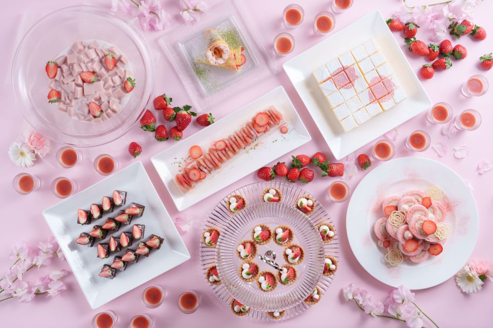 「春色スイーツ&デリブッフェ～選べるメインディッシュ～」イメージ