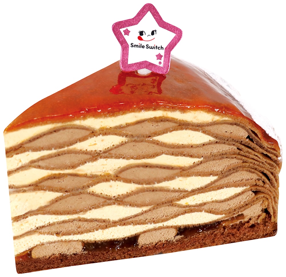 「愛媛県産せとかとチョコのダブルミルクレープ」イメージ