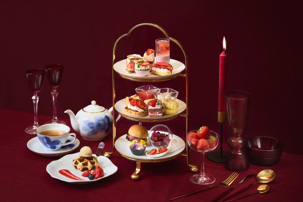 「いちごのアフタヌーンティー」イメージ