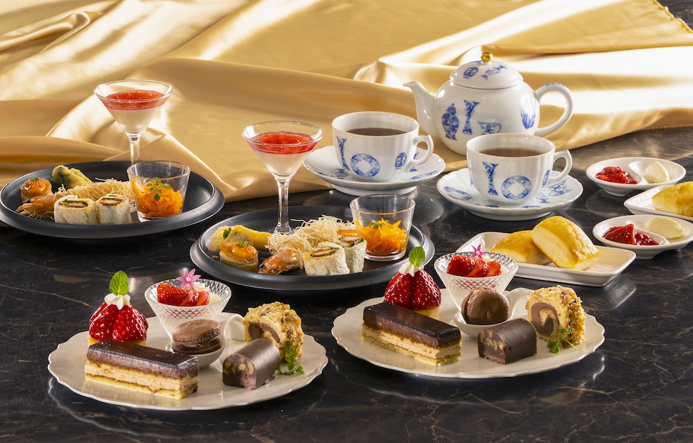 「苺とショコラのアフタヌーンティー」イメージ