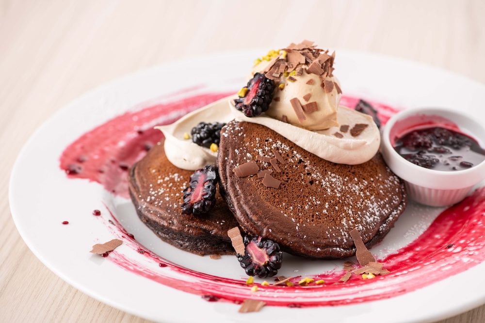 「モカパンケーキ with コーヒーマスカルポーネホイップ」イメージ