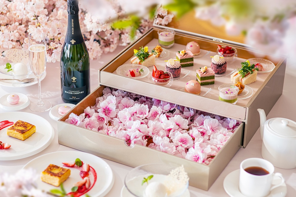 春季限定アフタヌーンティー「桜＆ストロベリー」イメージ