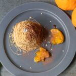 「デコポンと和栗の錦糸モンブラン」イートイン・税込み2,420円、テイクアウト・税込み2,376円