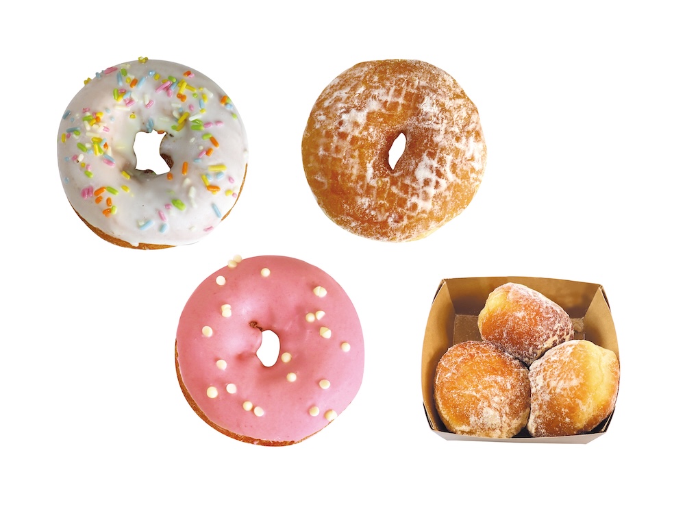 「ペコちゃんmilkyドーナツ」新4商品イメージ