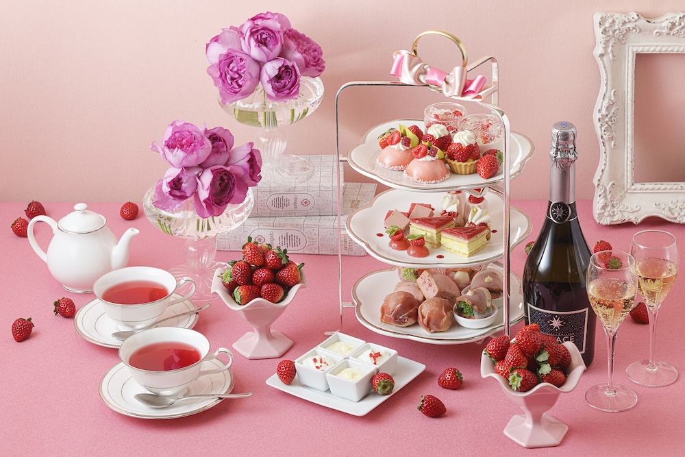 「あまおうアフタヌーンティーセット ～赤い宝石～」イメージ