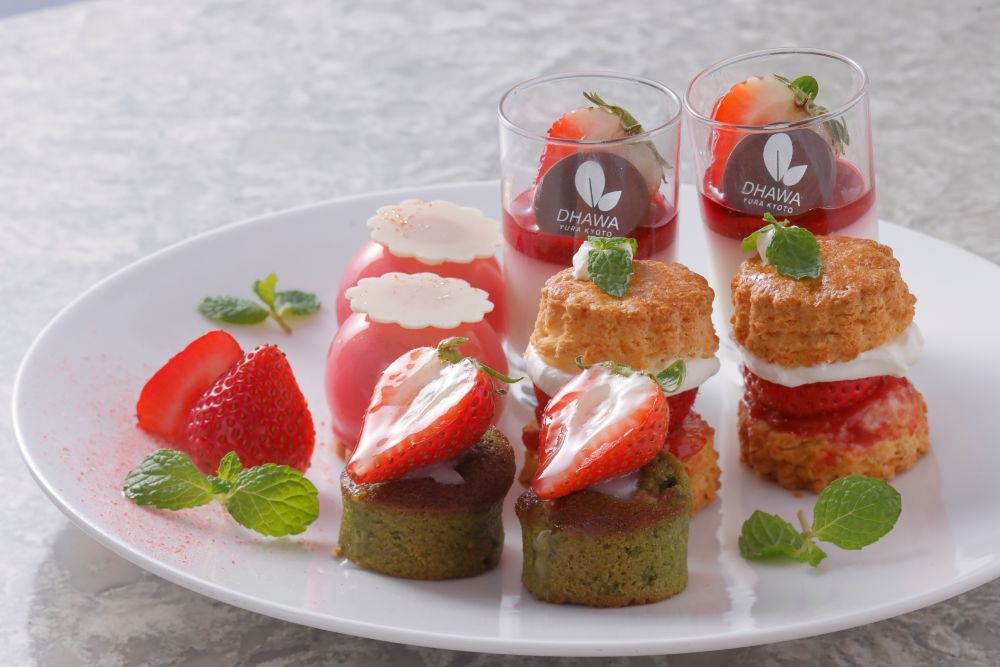 「国産いちごのアフタヌーンティー」イメージ