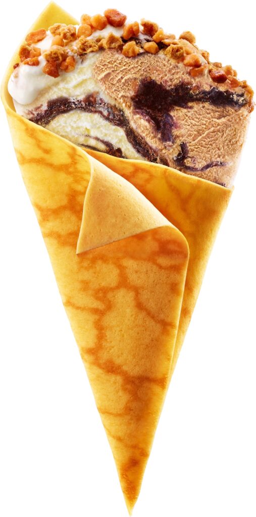 「ザ・クレープ＜キャラメルマカダミア＞」イメージ