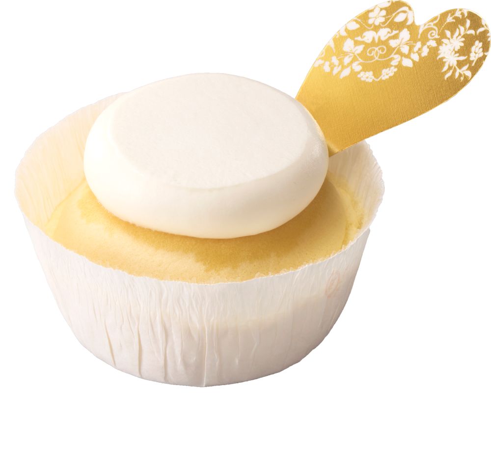 「植物生まれの豆乳クリームカップケーキ」アレンジ例のイメージ