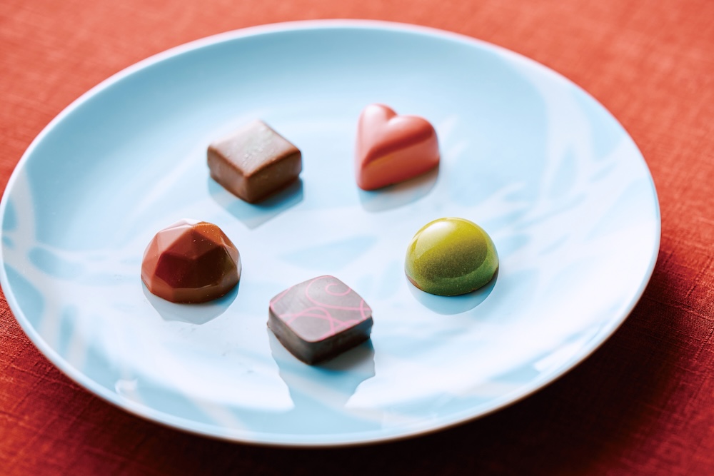 「サンク・ショコラ」5粒入り・税込み1,800円