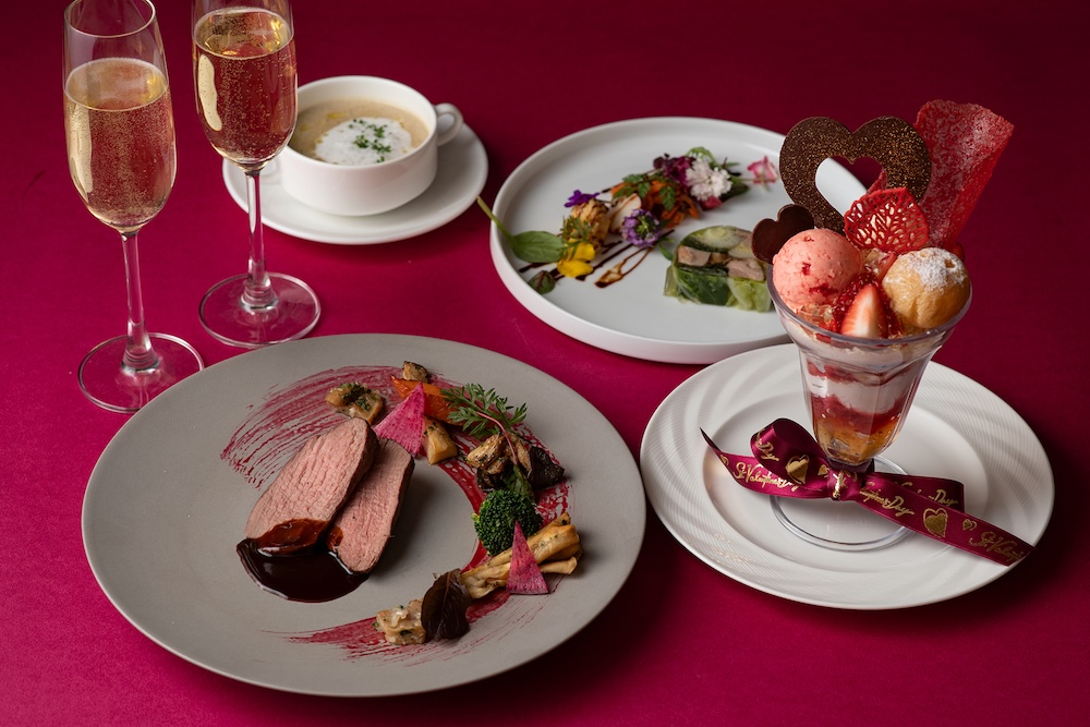 「バレンタインディナー」イメージ