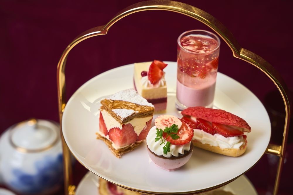 「いちごのアフタヌーンティー」イメージ