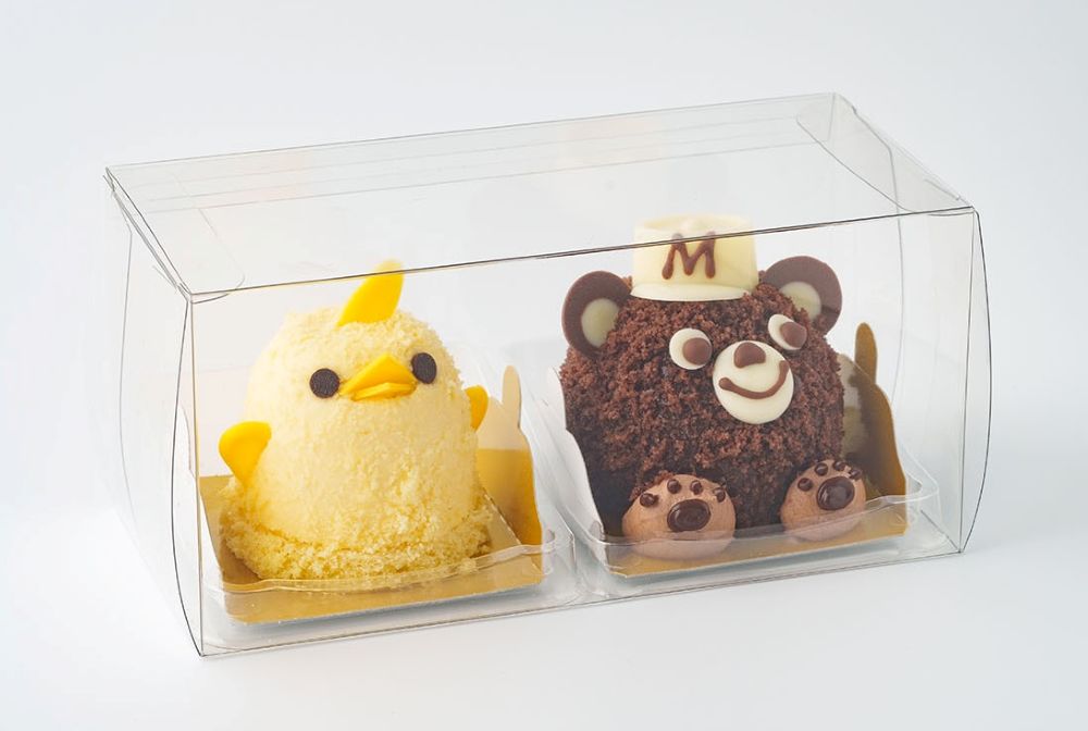 「ぴよりんとこぐまくんケーキのなかよしセット」イメージ