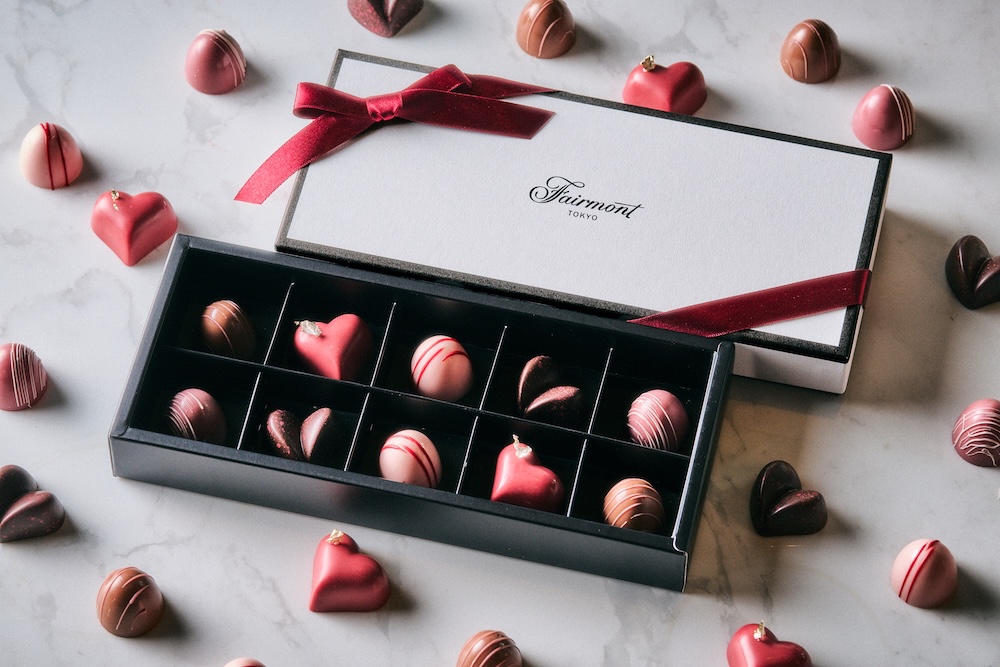 「バレンタインチョコレート」10個入り・税込み4,000円