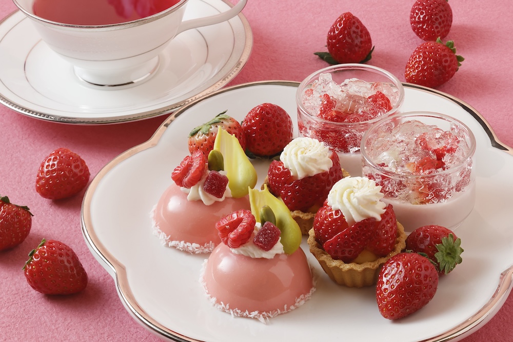 「あまおうアフタヌーンティーセット ～赤い宝石～」イメージ