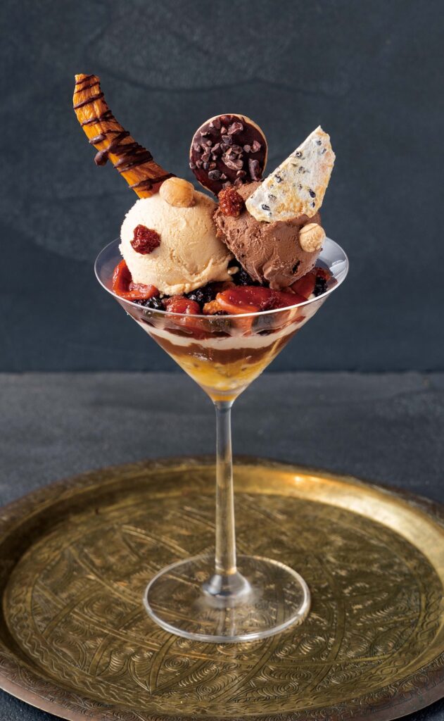 「アンデスカカオとバニラのパフェ」イメージ