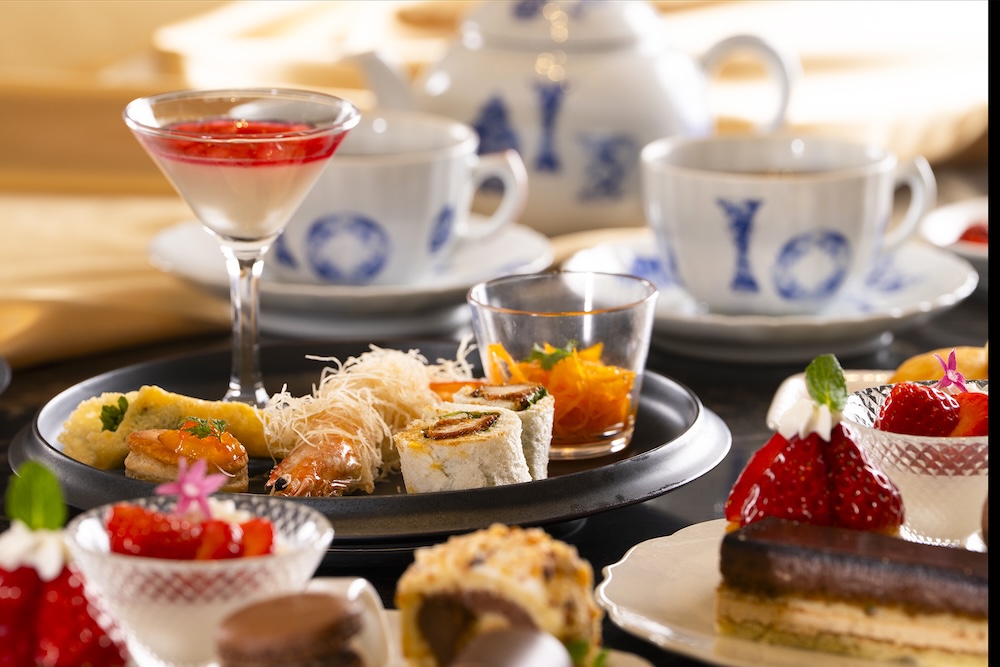 「苺とショコラのアフタヌーンティー」イメージ