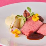 「ランチセット（ステーキ）」税込み3,000円（サービス料含む）