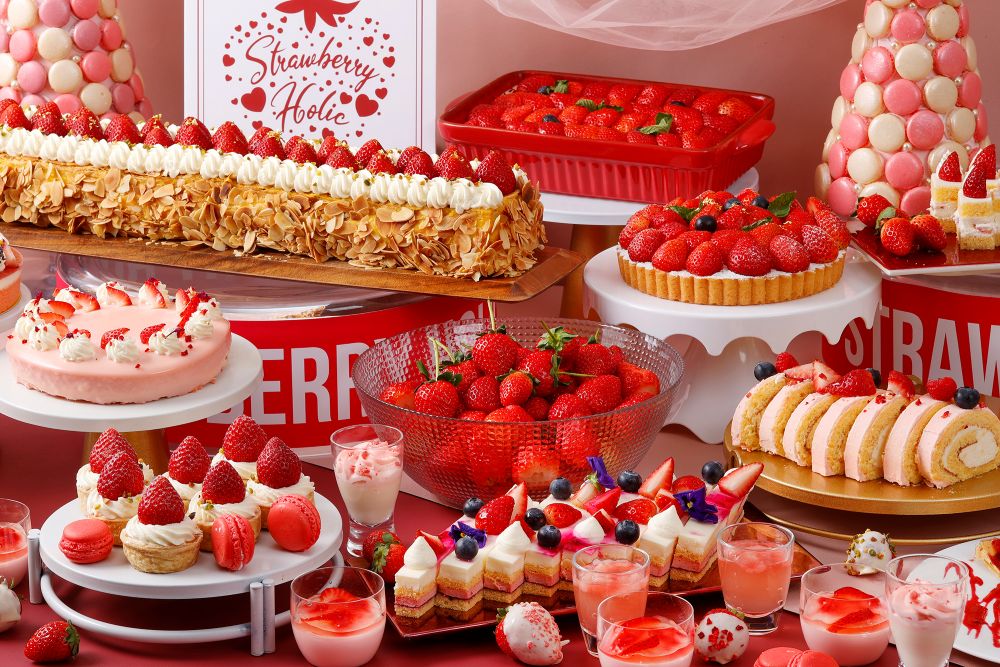 スイーツブッフェ「ストロベリーホリック」イメージ
