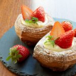 「マリアージュ ドゥ ファリーヌ」にて販売する「いちごデニッシュ」税込み300円