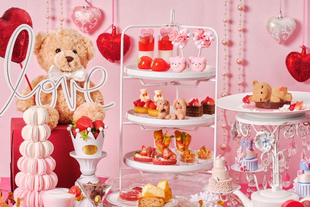 「いちごとスウィートベアのアフタヌーンティー」イメージ