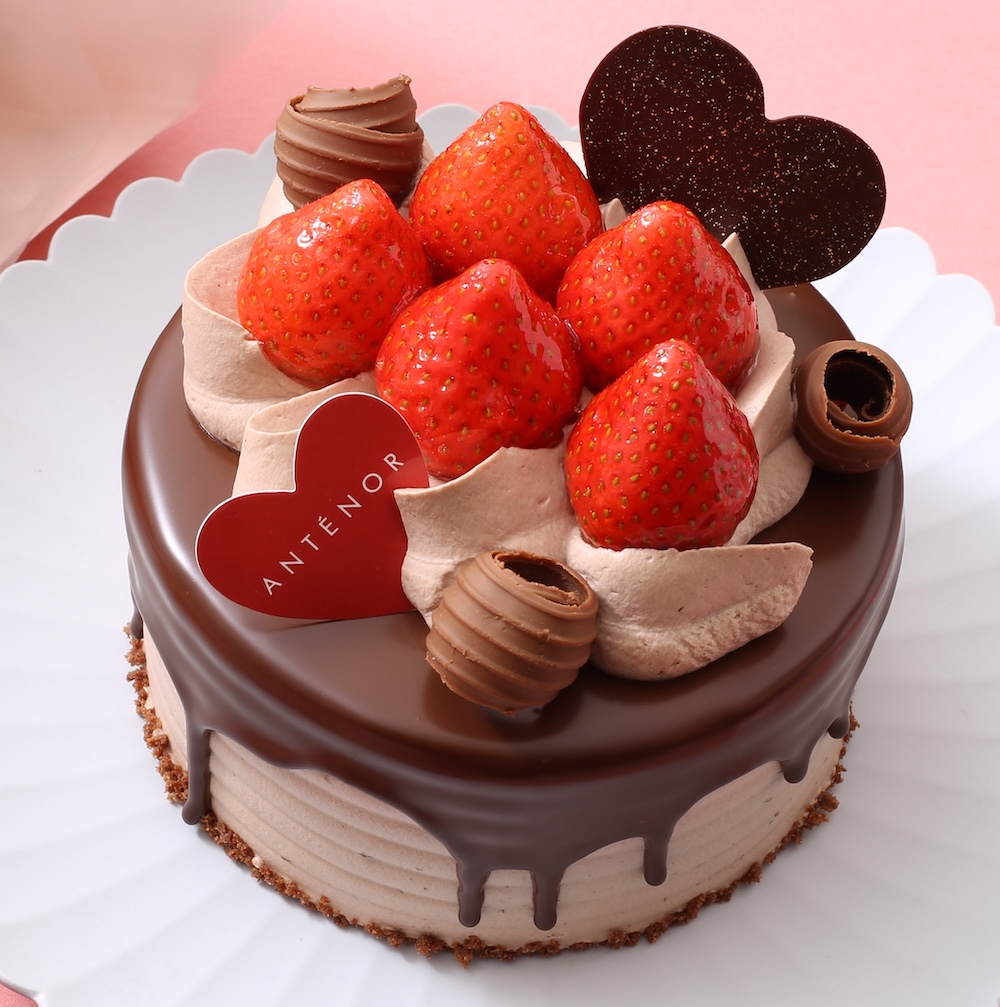 「苺とショコラのバレンタインデコレーション」税込み3,564円