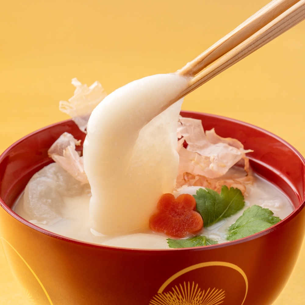 祇園本店・大丸東京店限定「初春 白味噌雑煮膳（はつはる しろみそぞうにぜん）」税込み3,250円