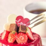 シフォンケーキ「〜Valentine Chiffon Cake〜 ストロベリーショコラ」イメージ