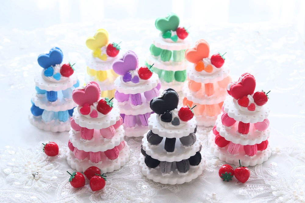 「たかぼ～♪」の「推しマカロンタワーいちご添え」各・5,390円