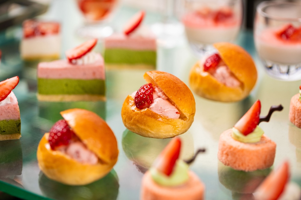 「ストロベリービュッフェ」税込み5,000円（サービス料含む）