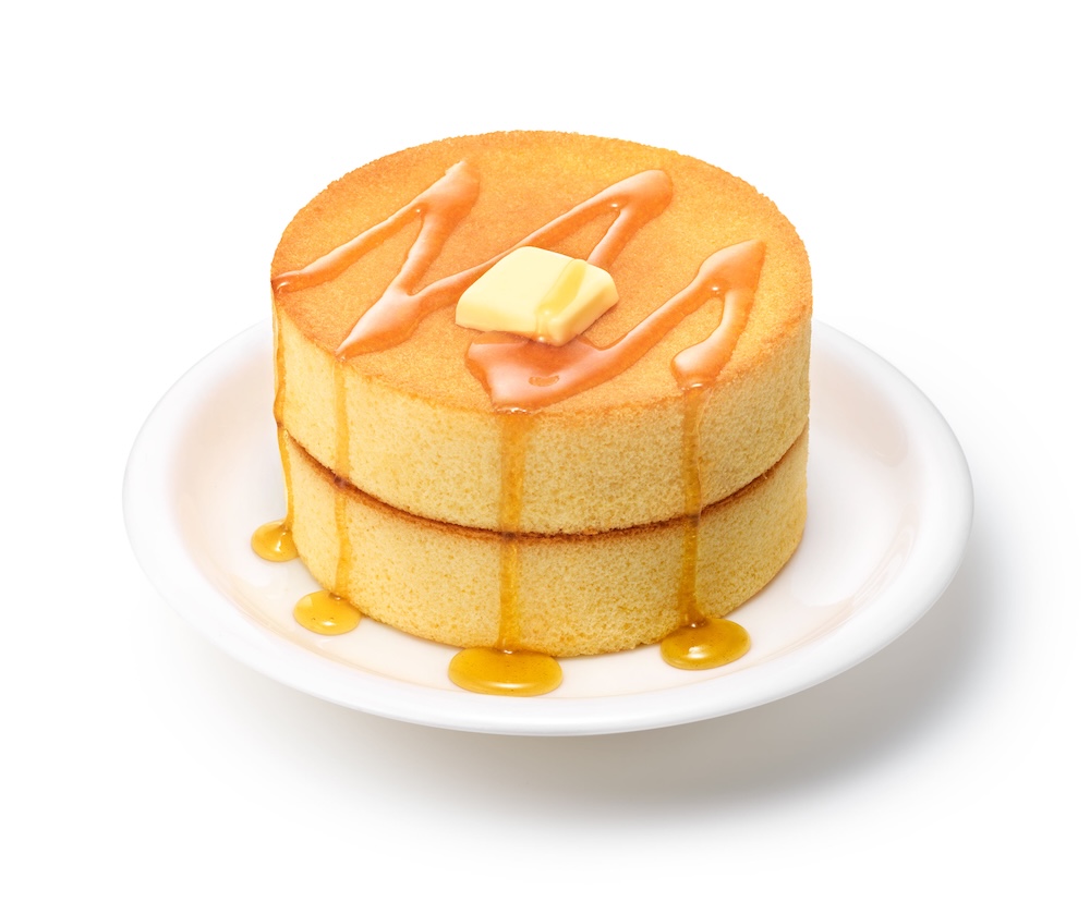 「ダブル ふんわりスフレパンケーキ ＜メープルシロップ＞」イメージ