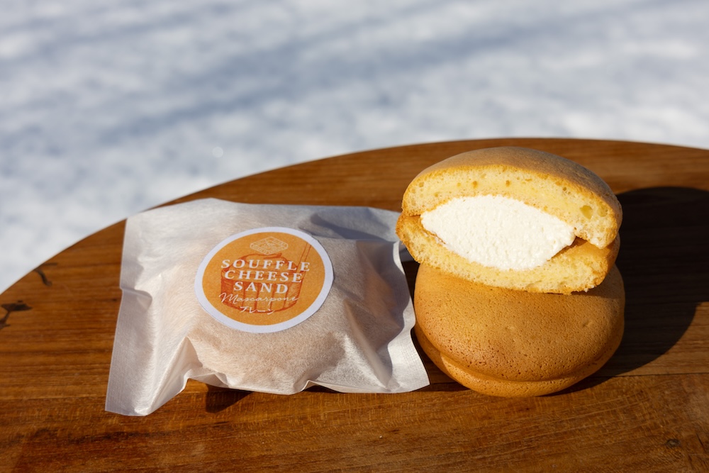 「スフレチーズサンド（プレーン）」イメージ